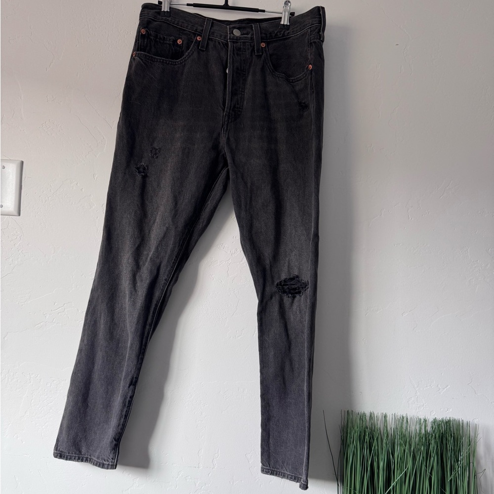 Levi's 501 s Distressed Jeans